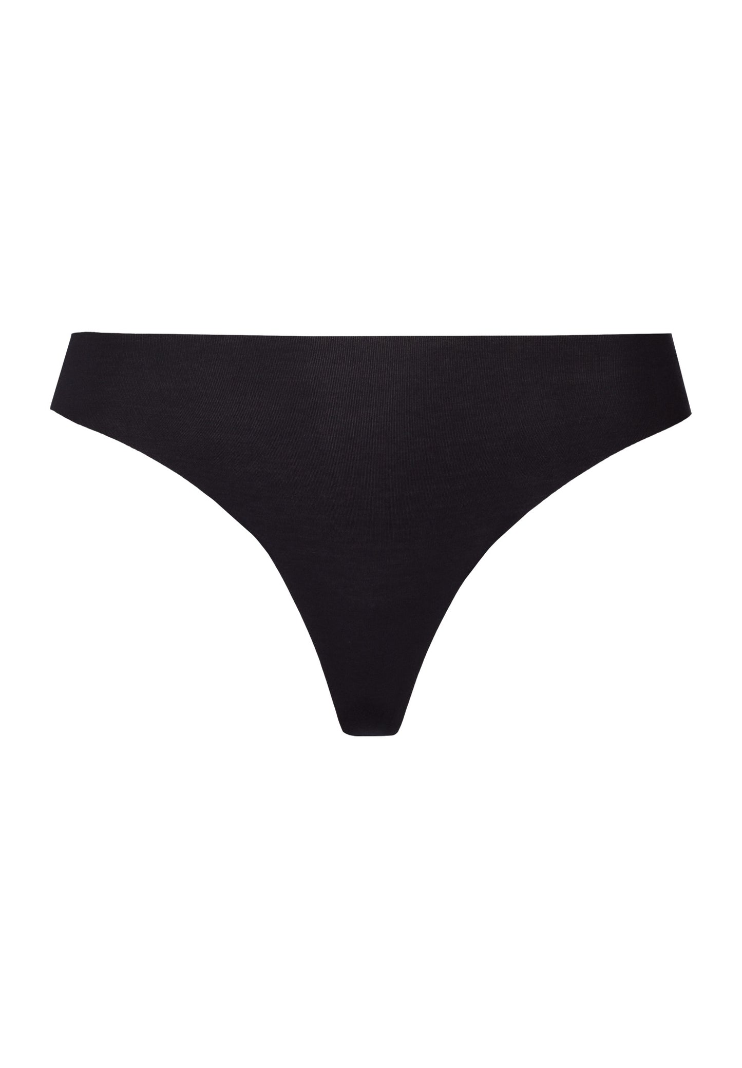 The Invisible Cotton-Thong By Hanro in Black