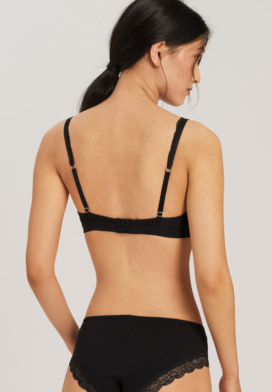 Cotton Lace-Soft Cup Bra