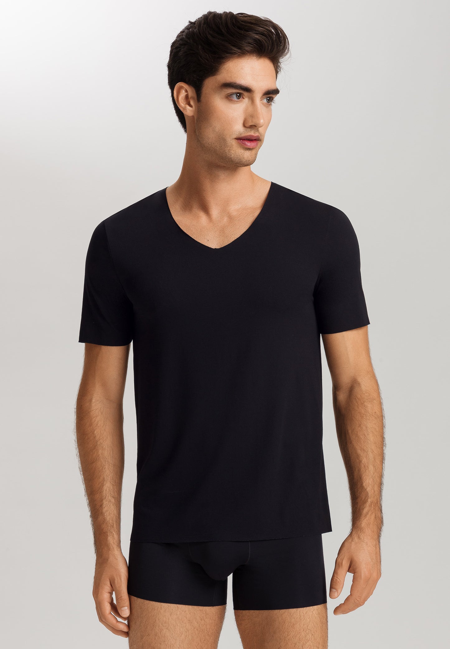 Clean Cut-S/Slv Shirt V-Neck