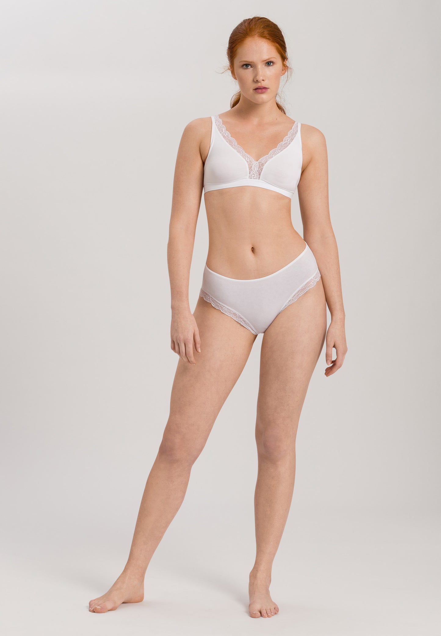 Cotton Lace-Soft Cup Bra