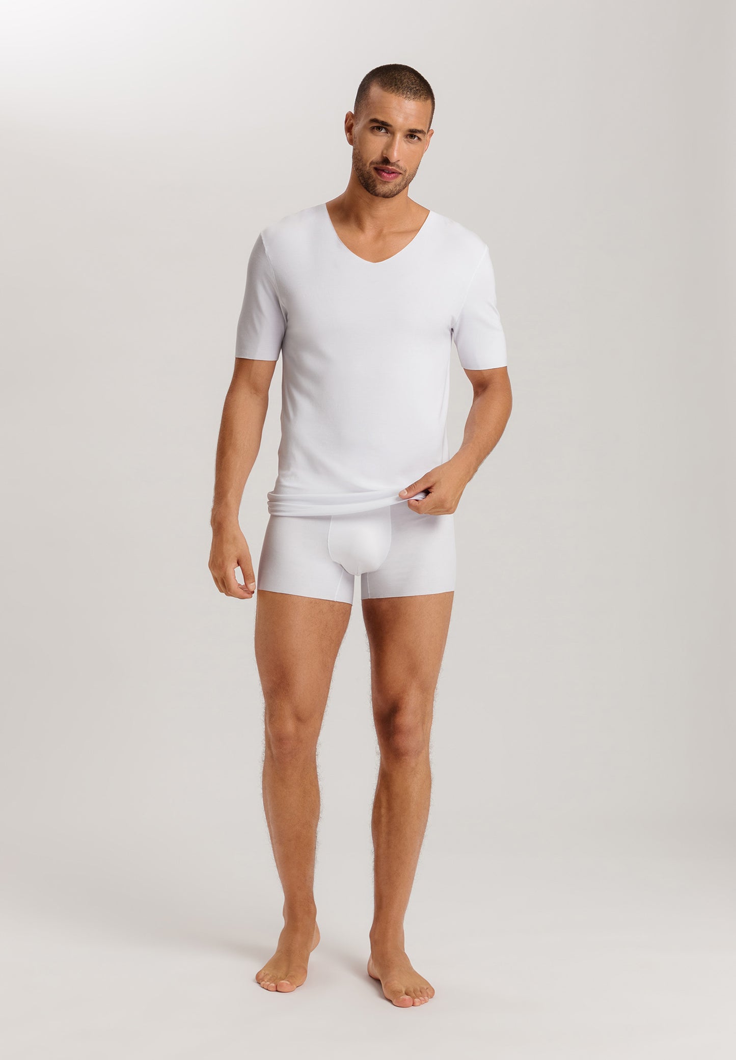 Clean Cut-S/Slv Shirt V-Neck