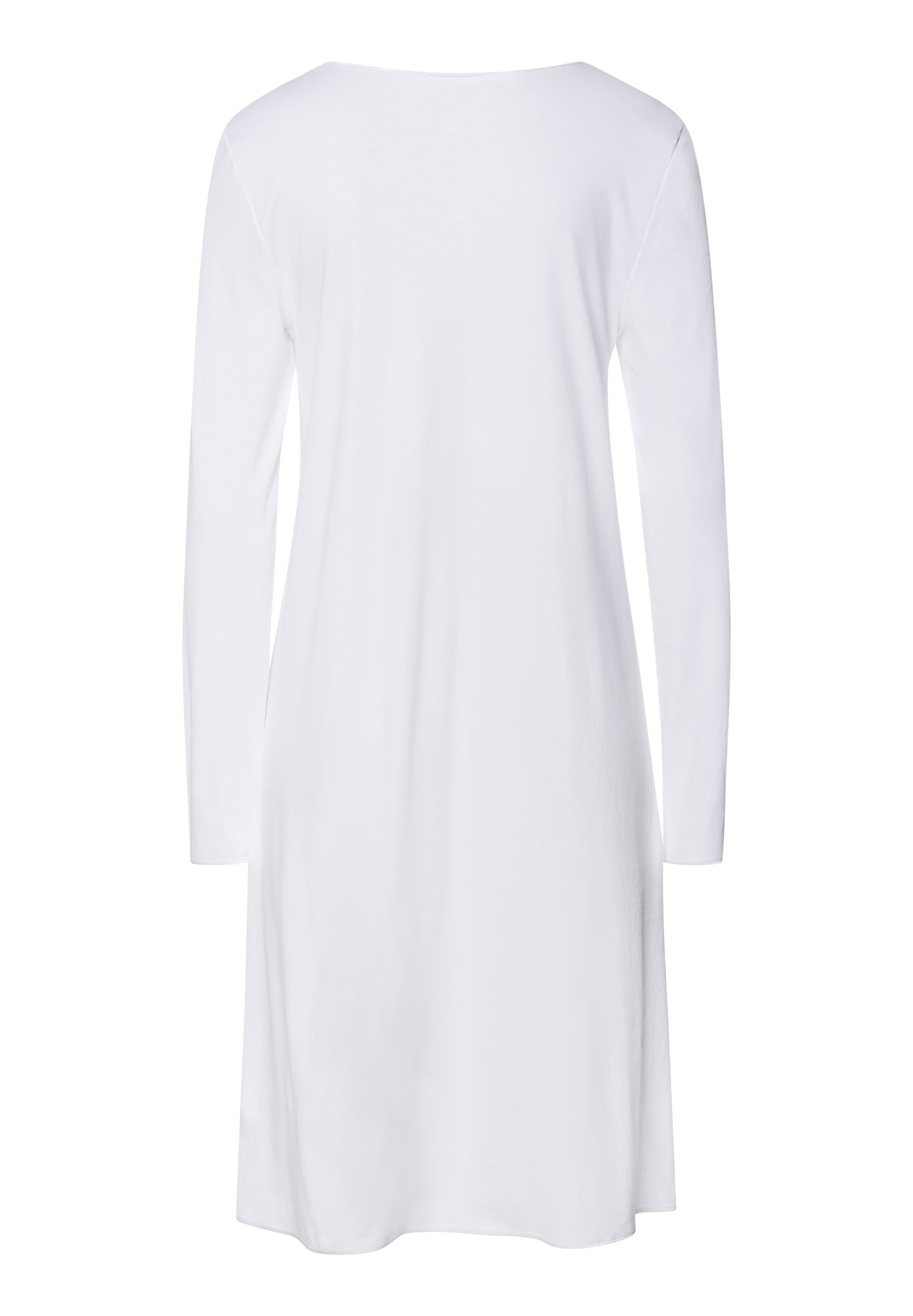 Cotton Silk-L/Slv Nightdress 100Cm