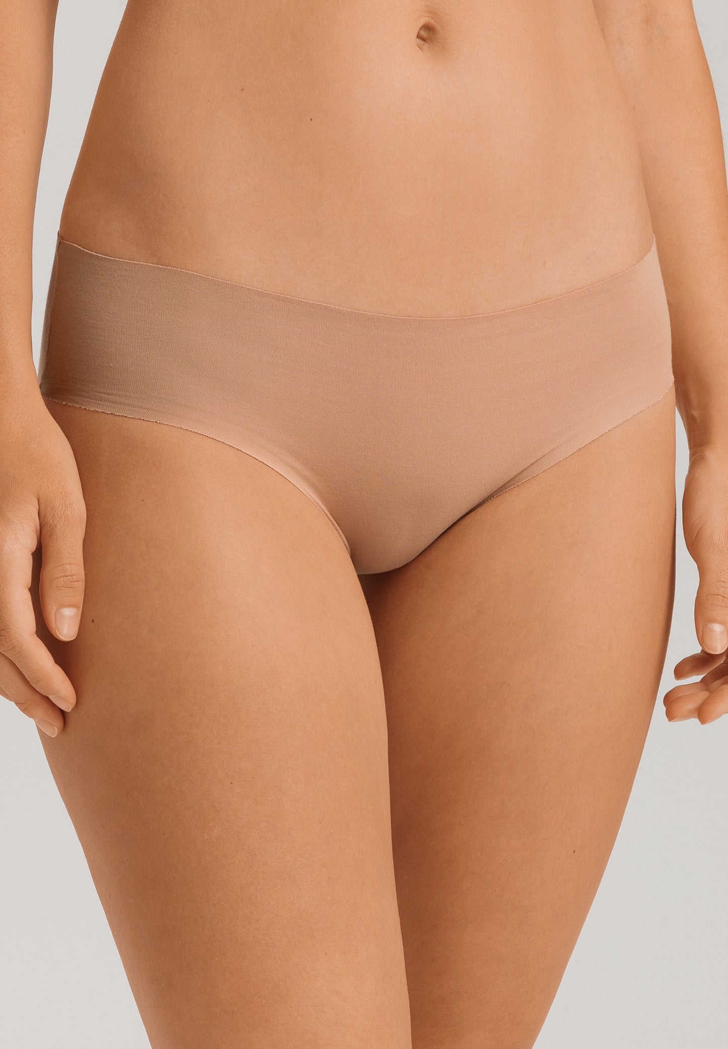 Invisible Cotton-Midi Briefs