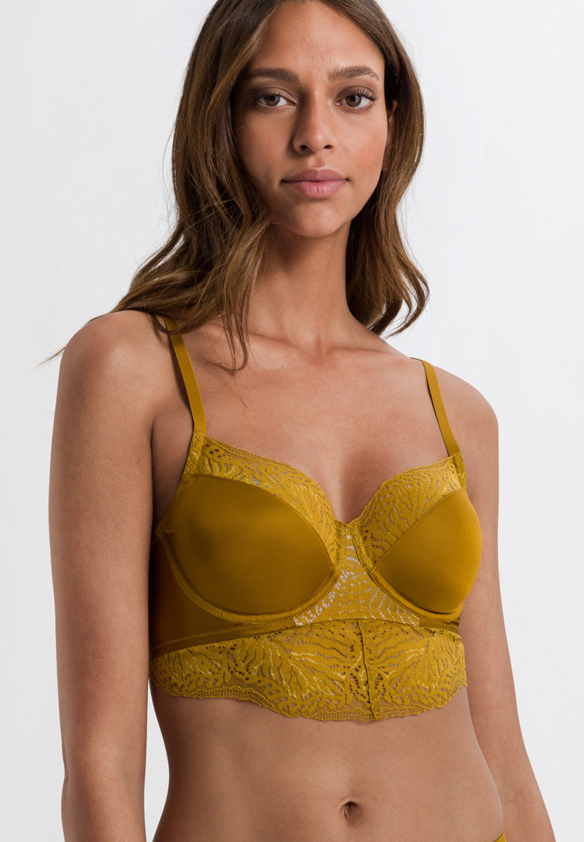 HANRO Kelp Gold Lucy Underwire Bra