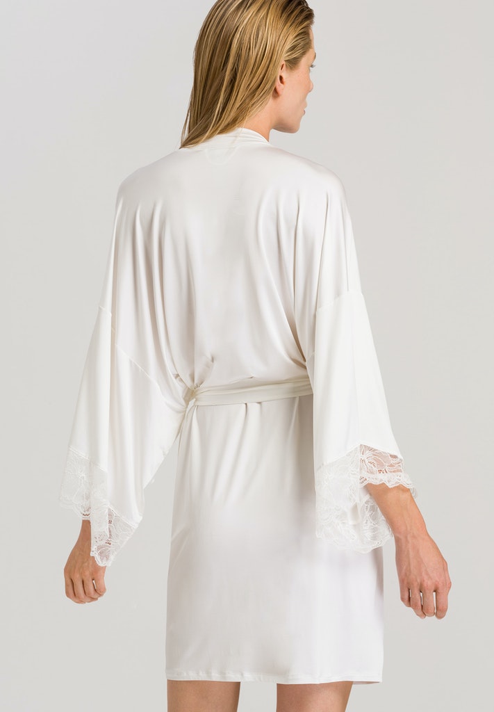 HANRO Off White Juna Kimono