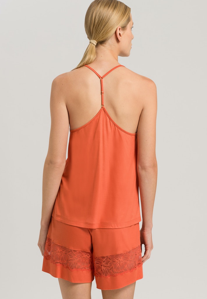 HANRO Coral Gold Juna Sleeveless Short Pyjama
