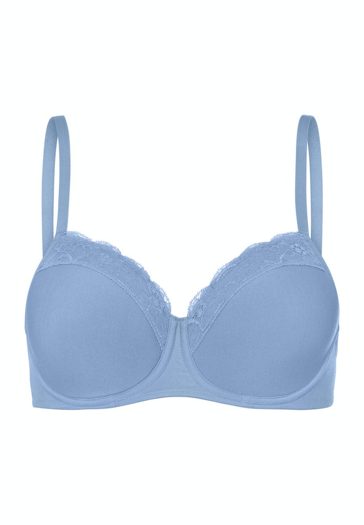 Cotton Lace T-Shirt Bra