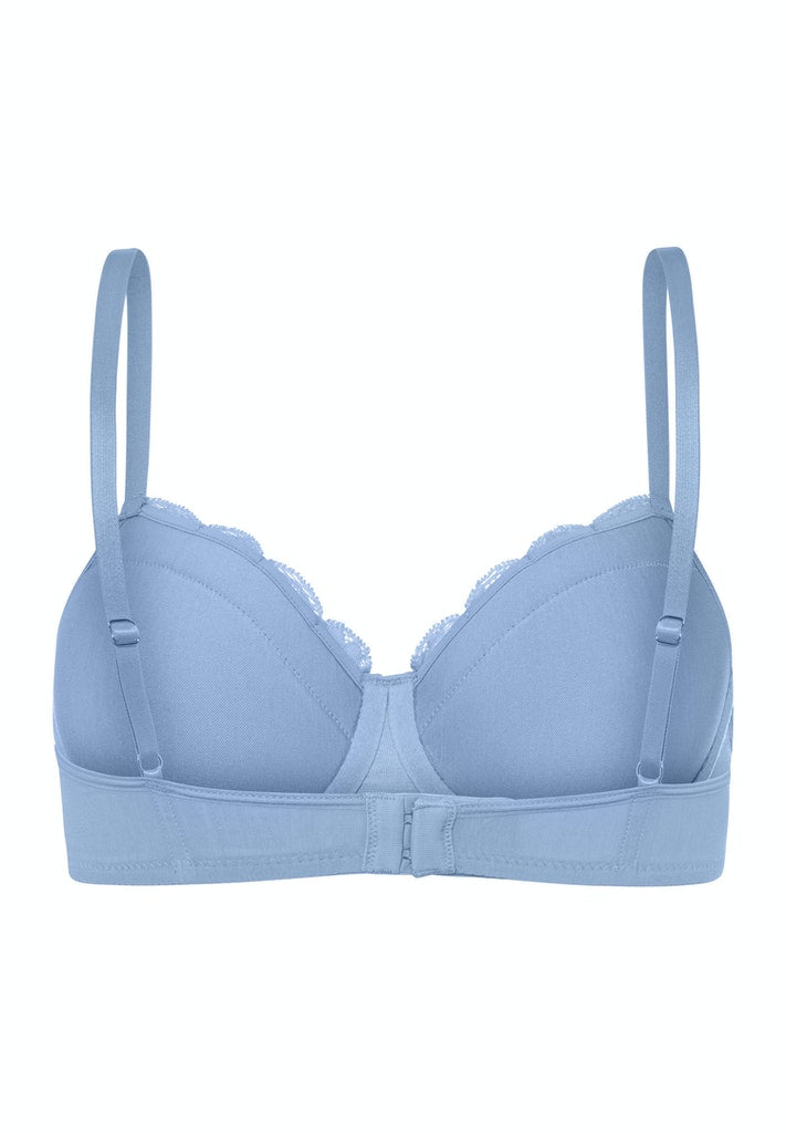 Cotton Lace T-Shirt Bra
