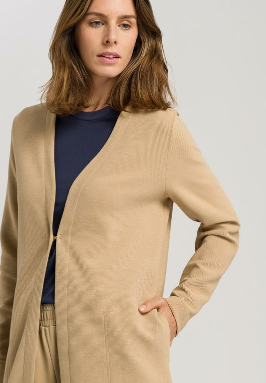 HANRO Clay Pure Comfort Cardigan