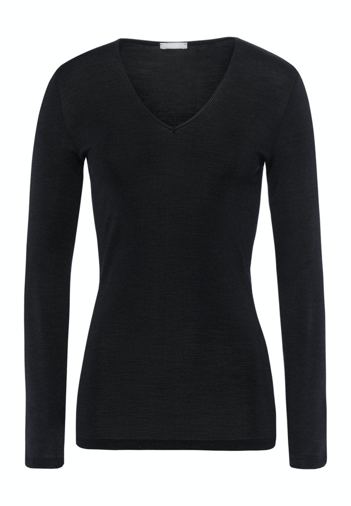 Silk Long Sleeve Shirt | HANRO