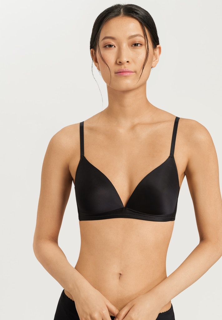 Satin Deluxe Padded Soft Bra | HANRO