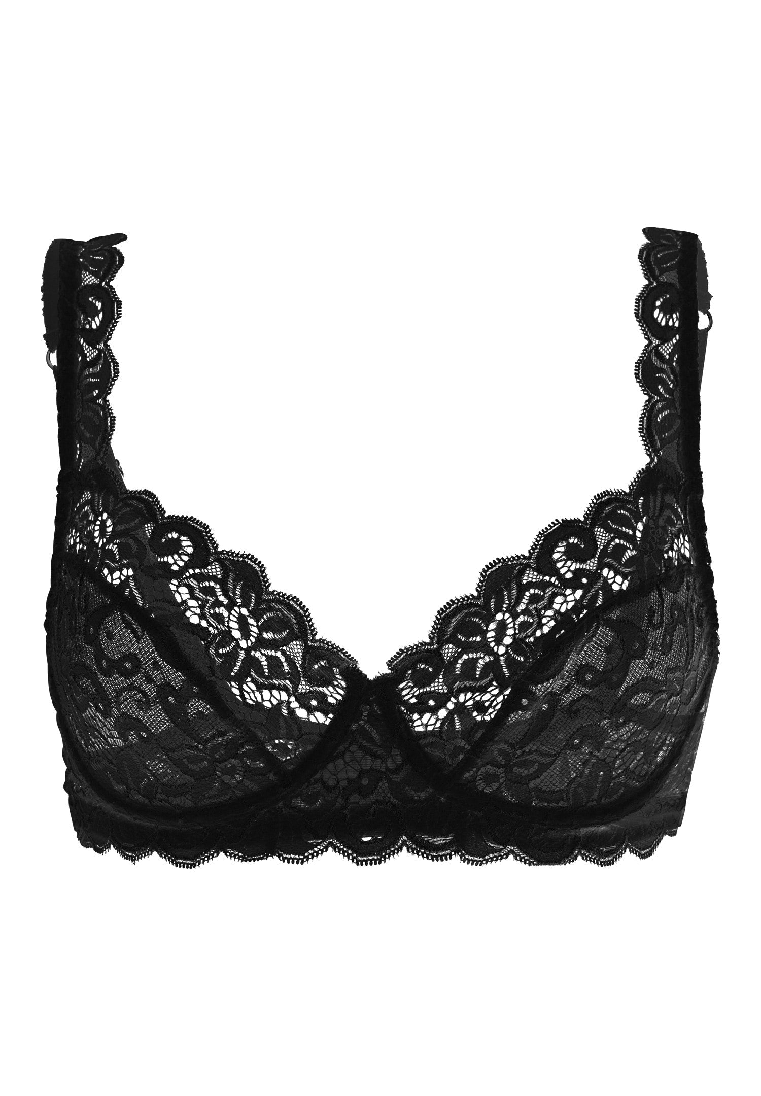 HANRO Black Moments Underwire Bra