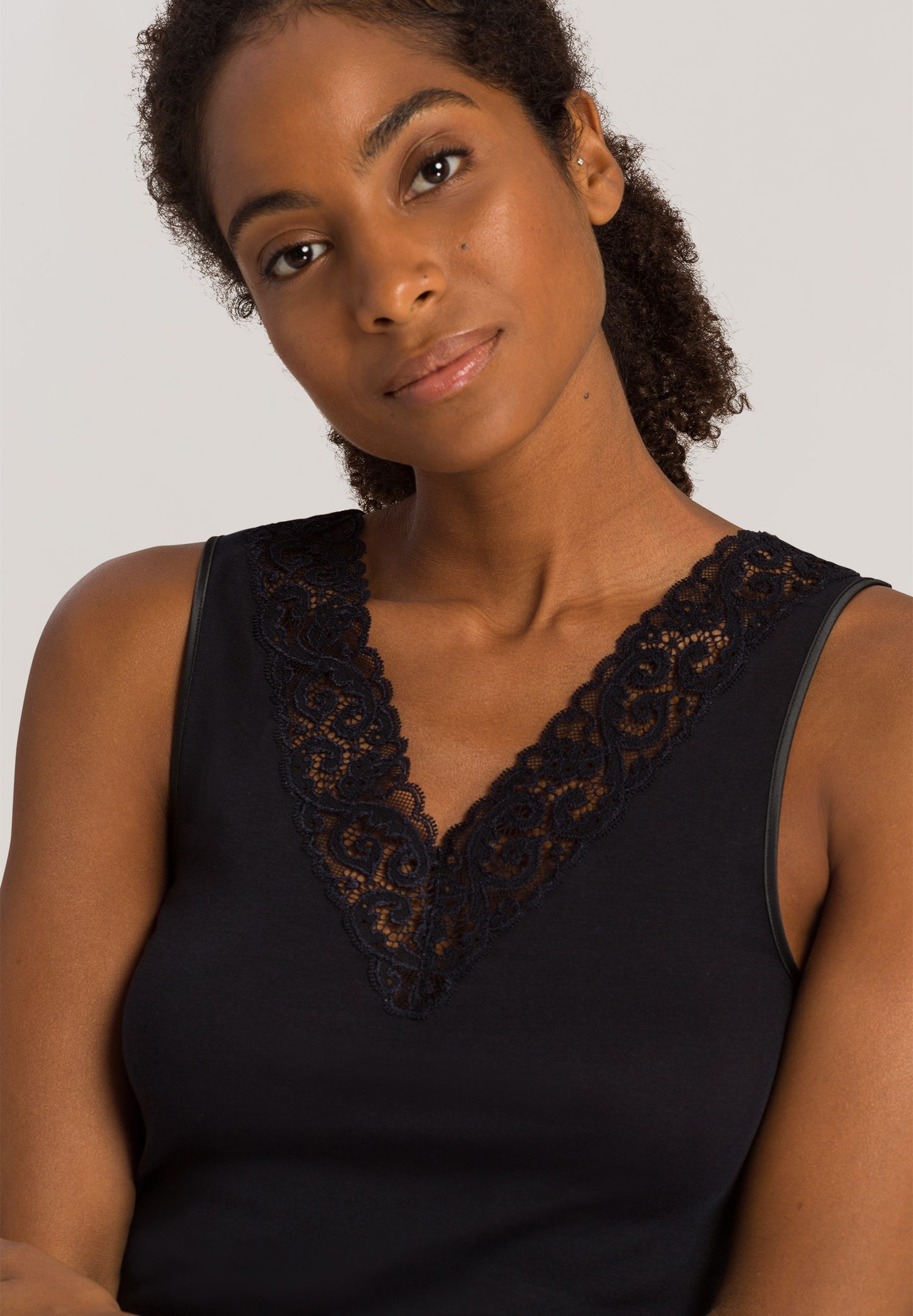 HANRO Black Moments Top
