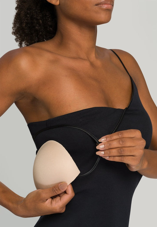 Cotton Seamless Spaghetti Top Padded | HANRO