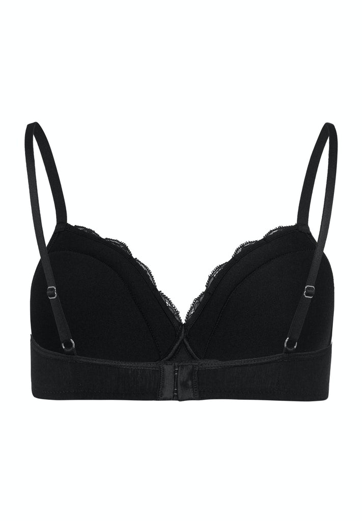 Cotton Lace Soft Cup Bra | HANRO