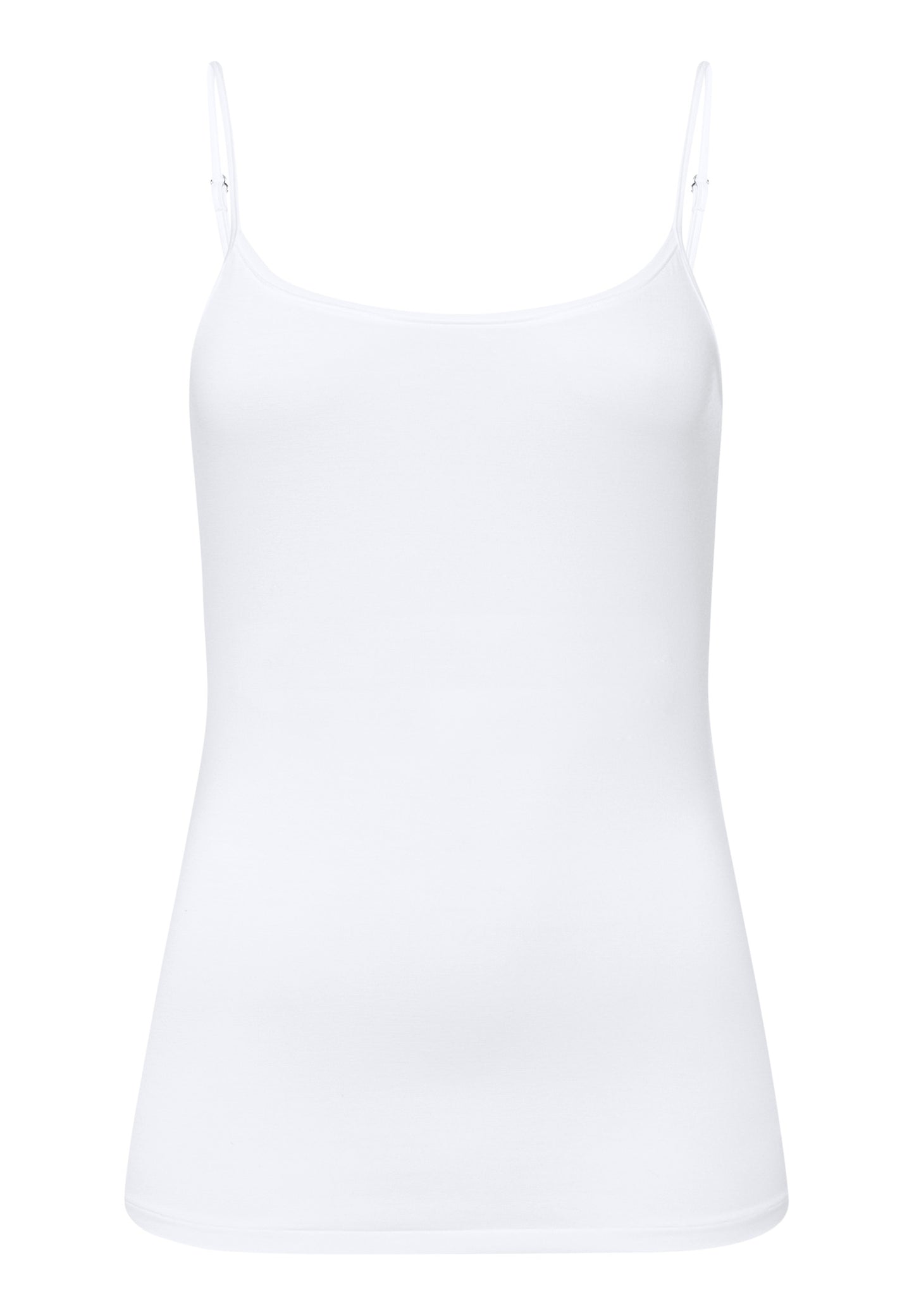 HANRO White Soft Touch Spaghetti Top