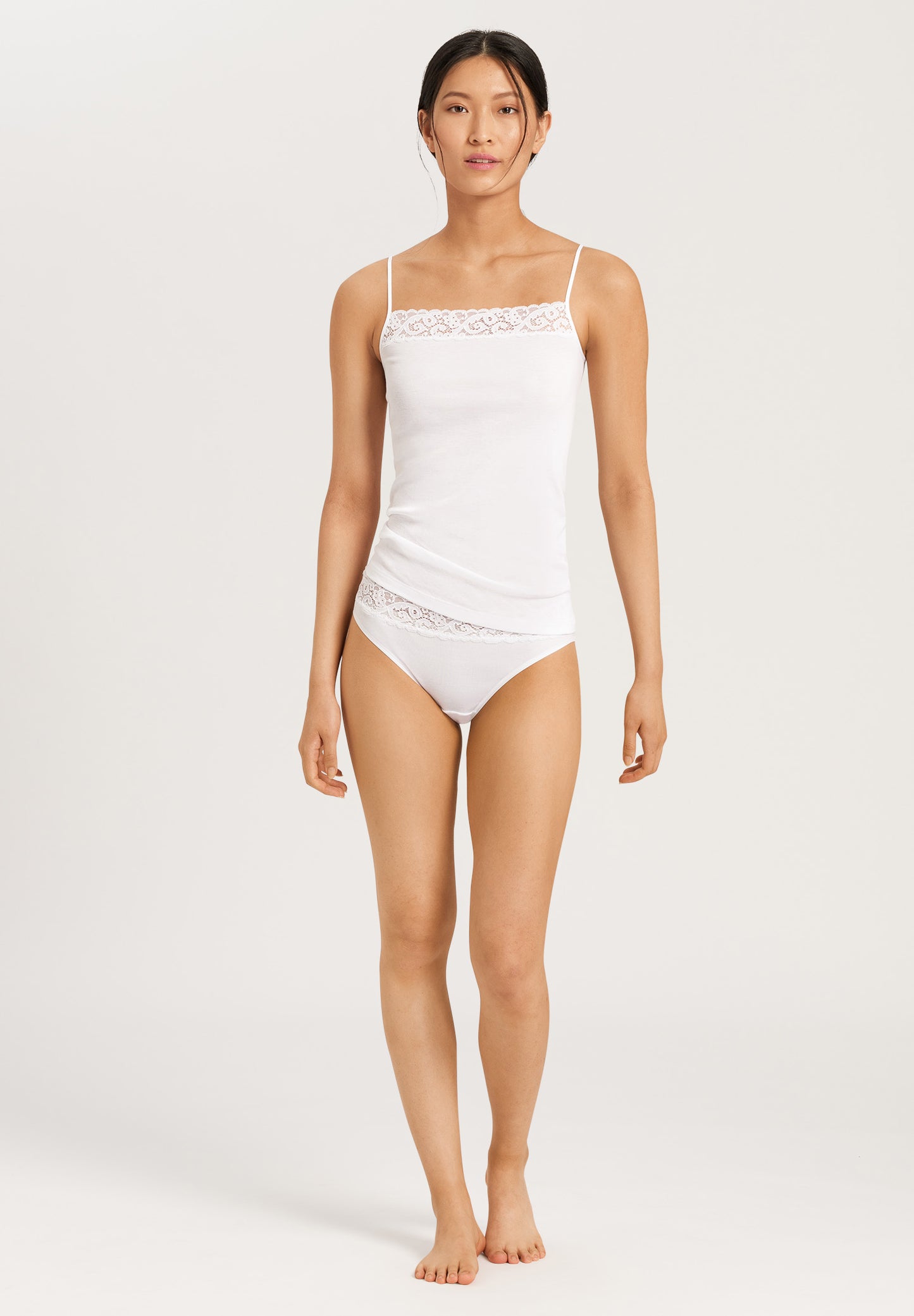 HANRO White Moments Spaghetti Top