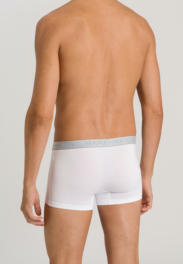 Mens Cotton Essentials Pants 2Pack in white | HANRO