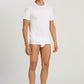 HANRO Mens Cotton Sporty Mini Briefs in white