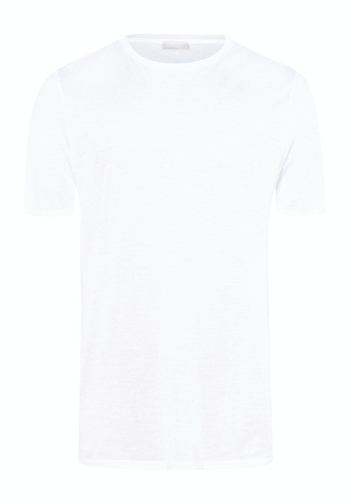 HANRO Cotton Sporty Short Sleeve Shirt