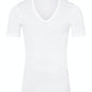 Cotton Pure V-Neck Shirt | HANRO