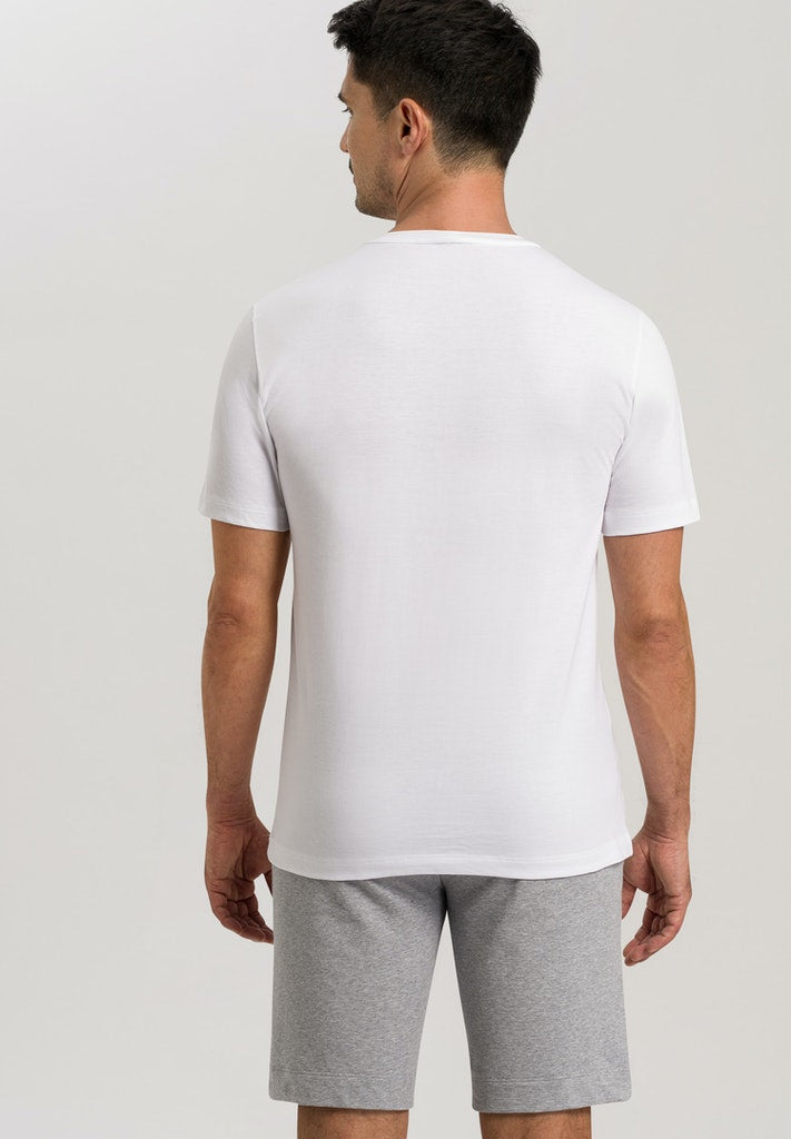 White Living Shirt - Men | HANRO