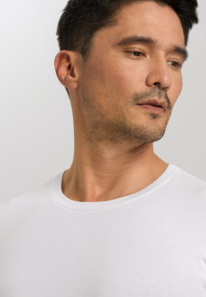 White Living Shirt - Men | HANRO