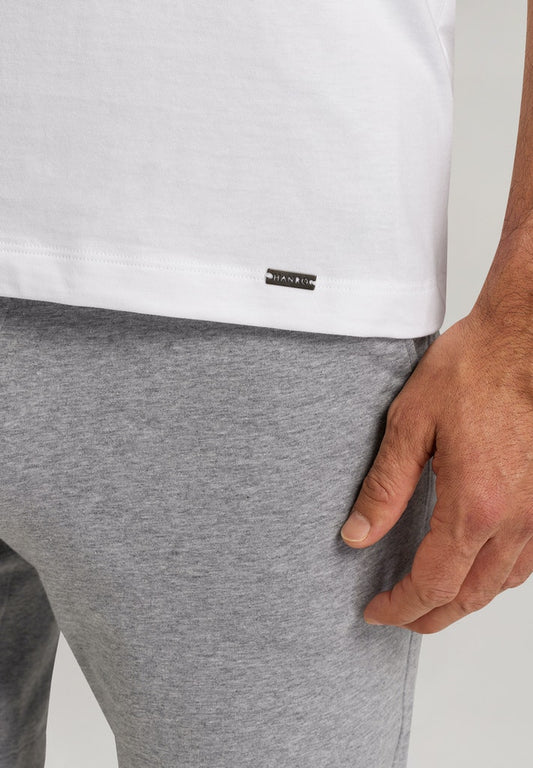 White Living Shirt - Men | HANRO