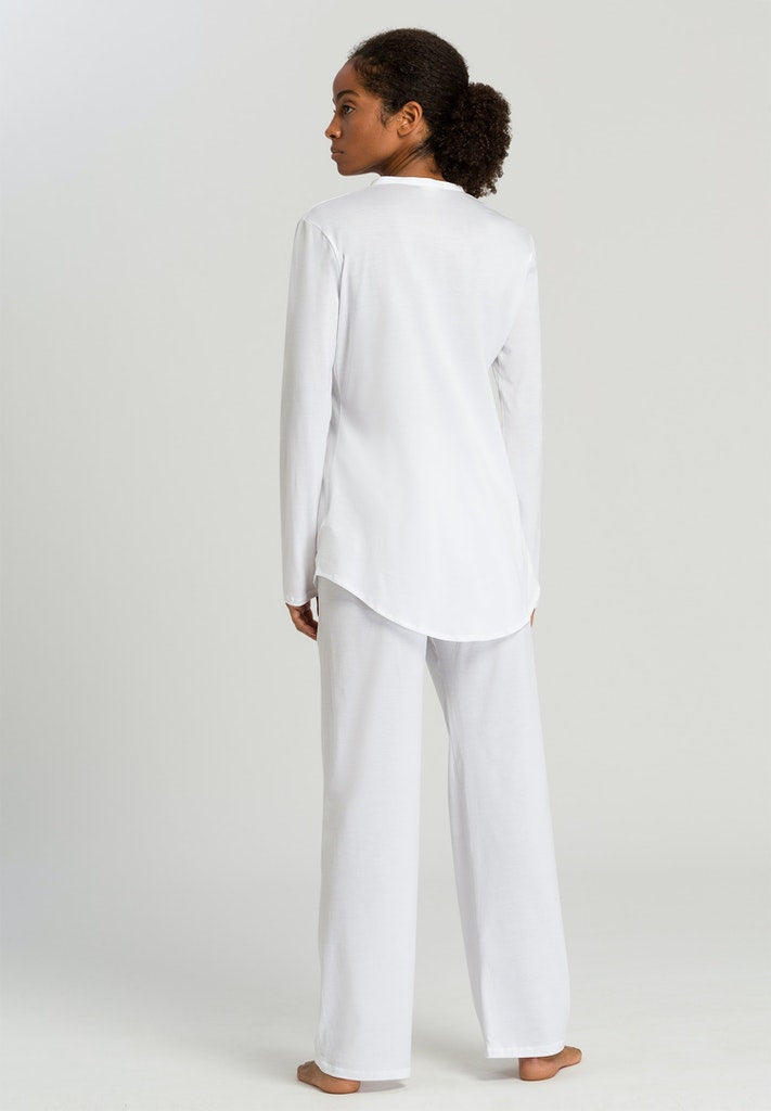 Cotton Deluxe Long Sleeve Pyjama | HANRO