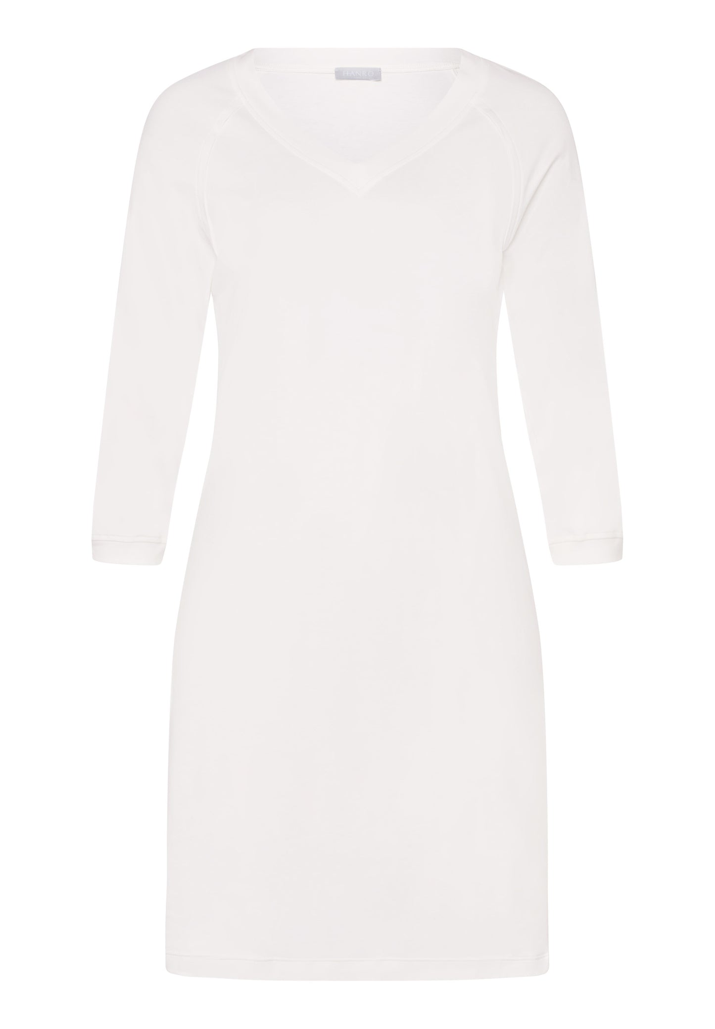 HANRO Off White Pure Essence 3/4 Sleeve Nightdress