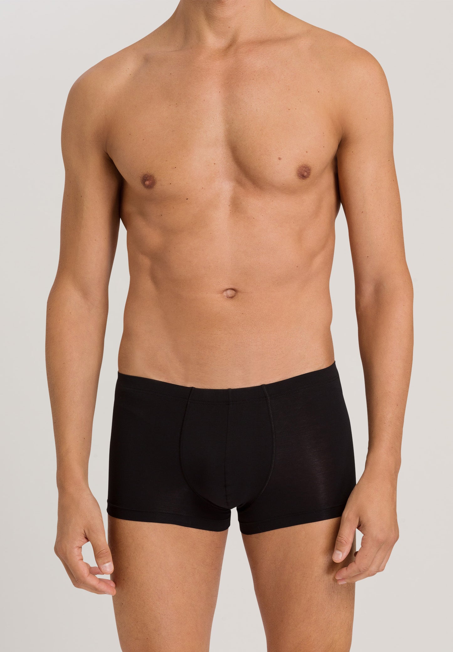 HANRO Black Cotton Sensation Boxer Brief