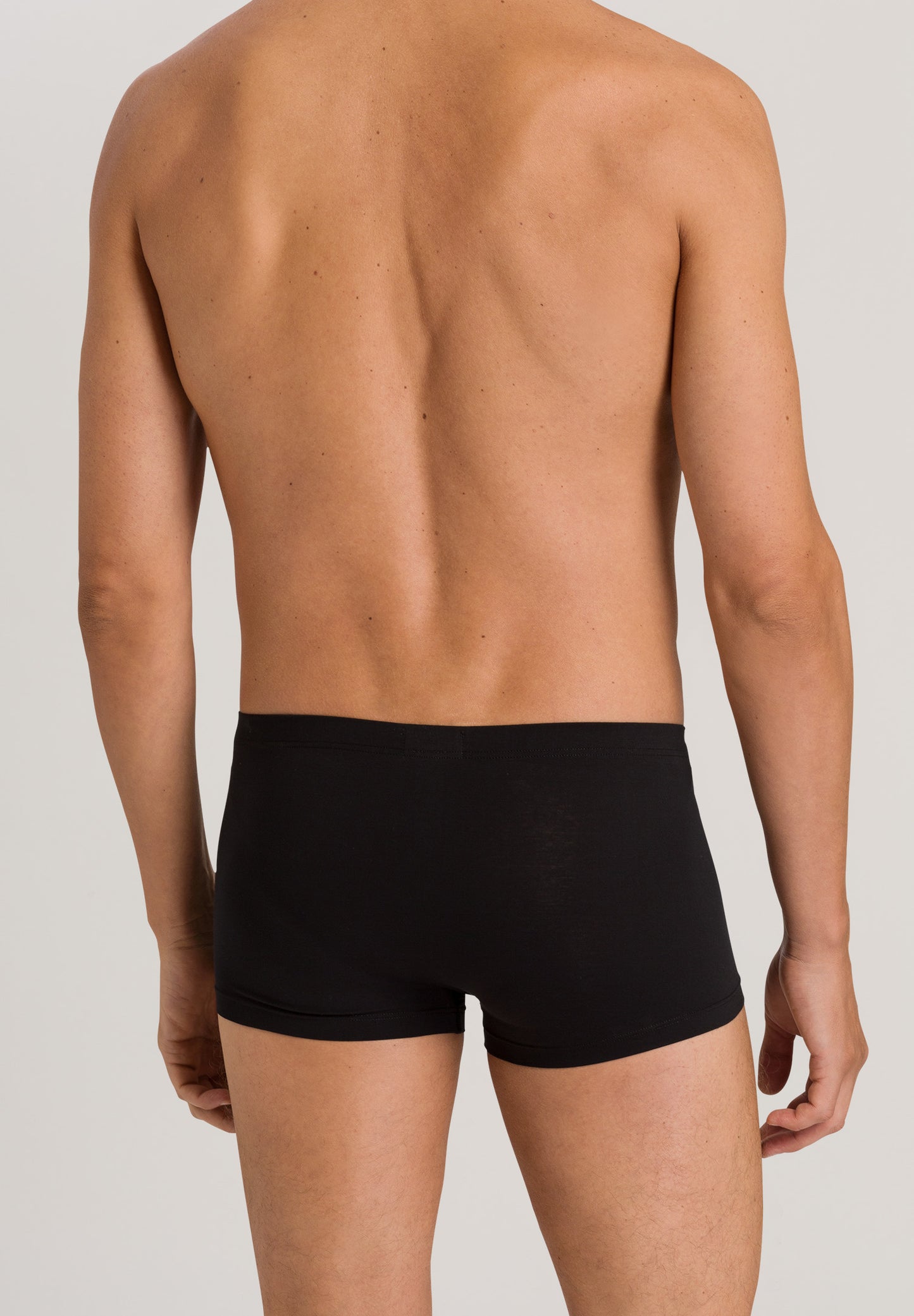 HANRO Black Cotton Sensation Boxer Brief