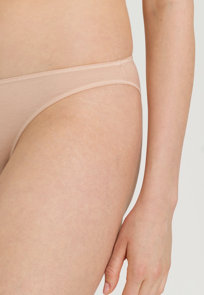 Beige Ultralight Mini Briefs | HANRO