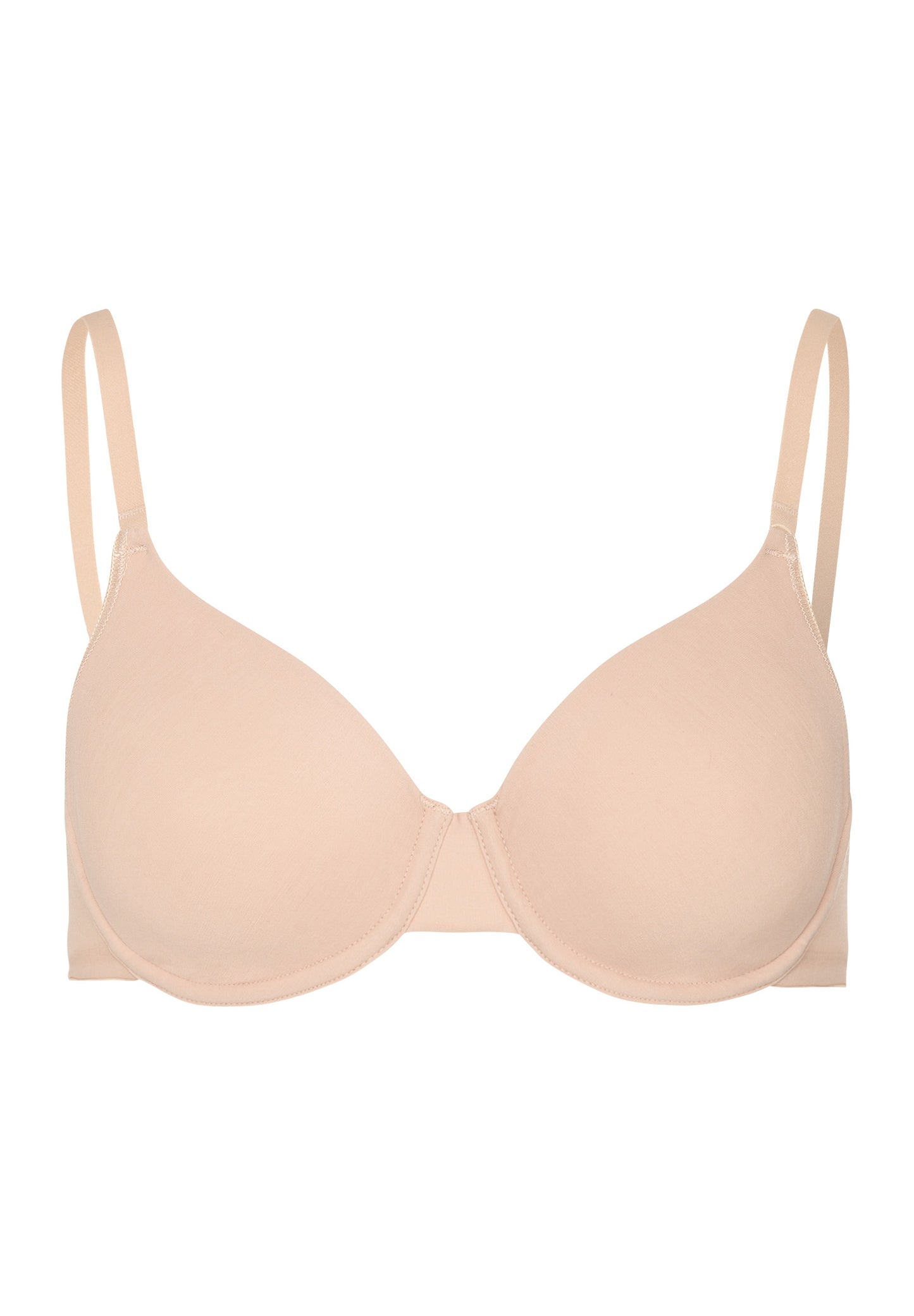HANRO Beige Cotton Sensation Underwire Bra