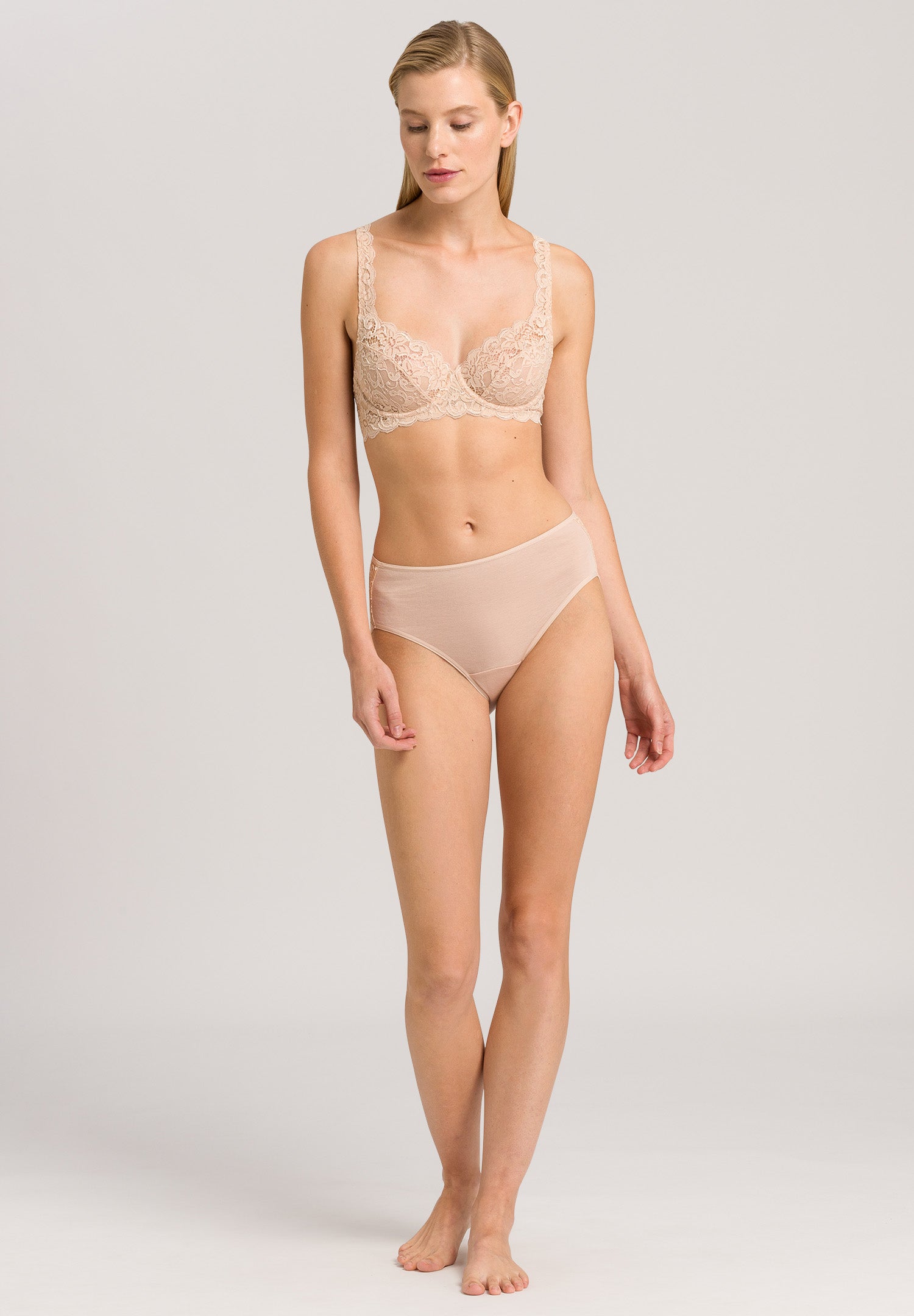 HANRO Beige Moments Underwire Bra