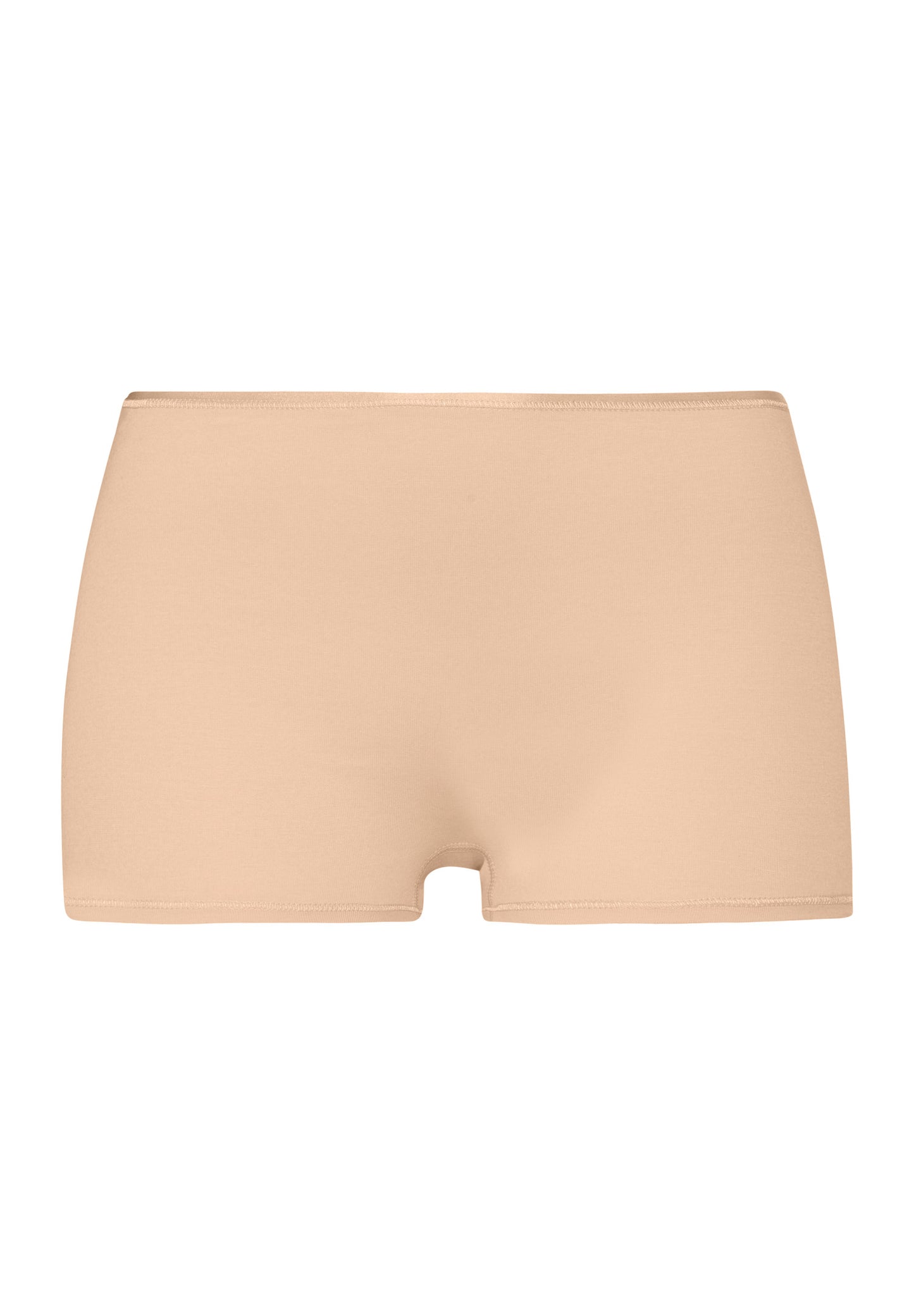 HANRO Beige Cotton Seamless Shortleg