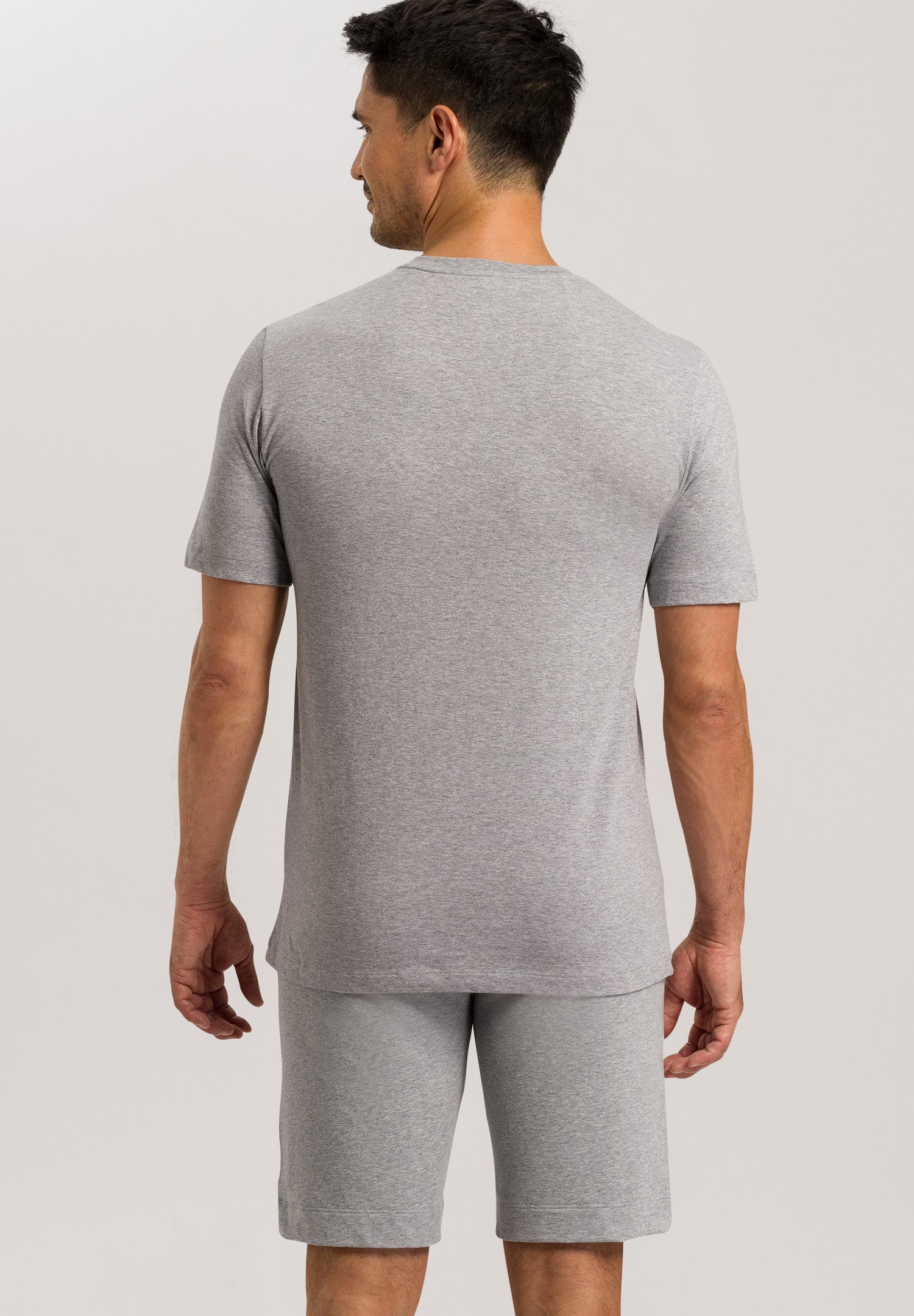 HANRO Grey Melange Living Shirt