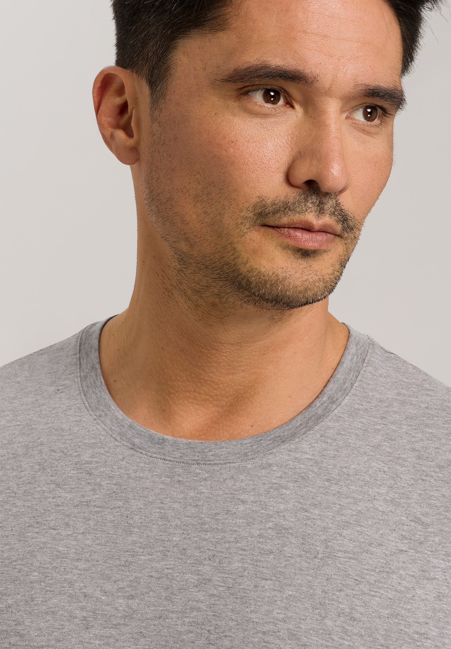 HANRO Grey Melange Living Shirt