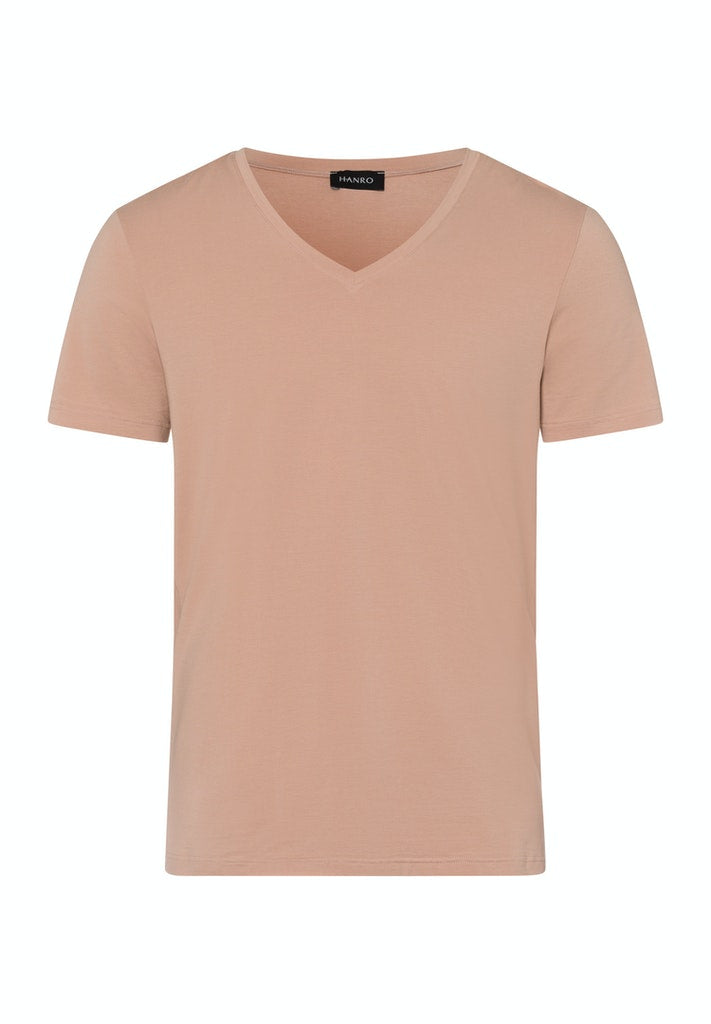HANRO Neutral Cotton Superior V-Neck