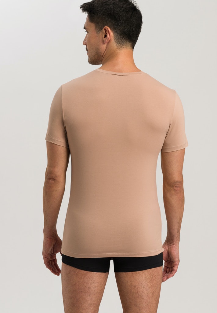 HANRO Neutral Cotton Superior V-Neck