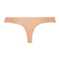 HANRO Beige Invisible Cotton Thong