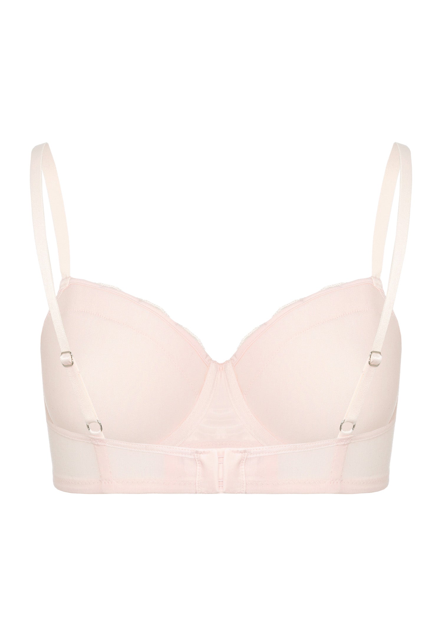 HANRO Powder Cotton Lace T-Shirt Bra