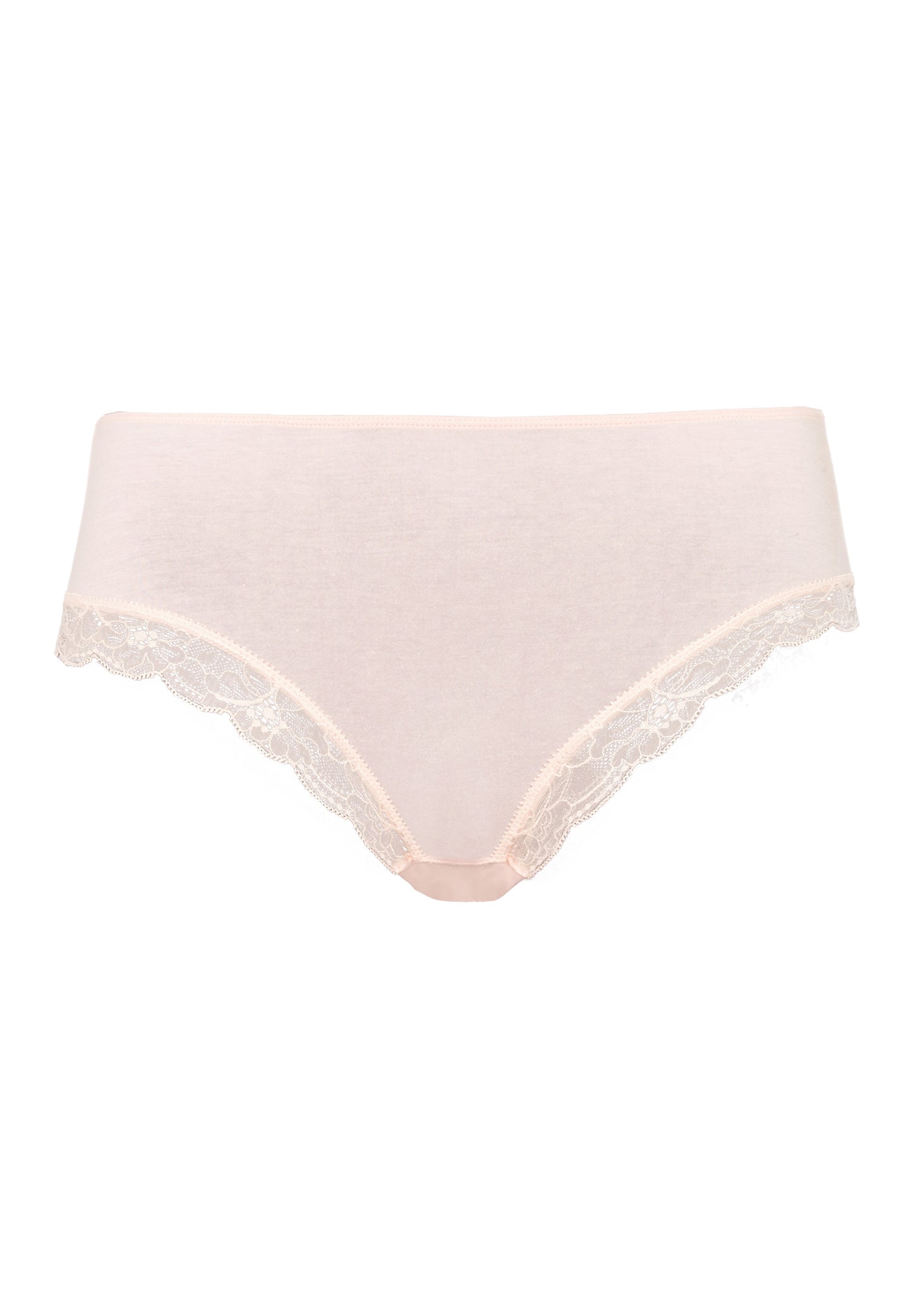 HANRO Powder Cotton Lace Midi Briefs