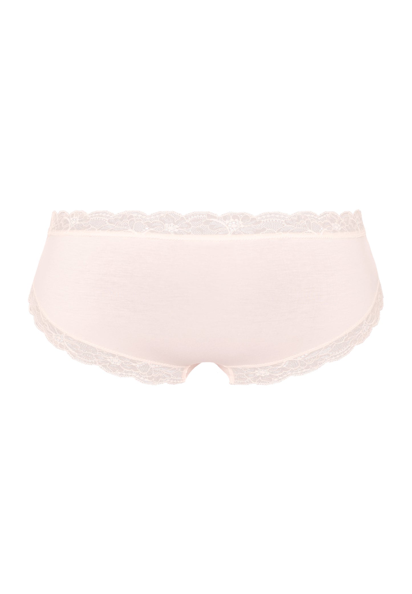 HANRO Powder Cotton lace hipster