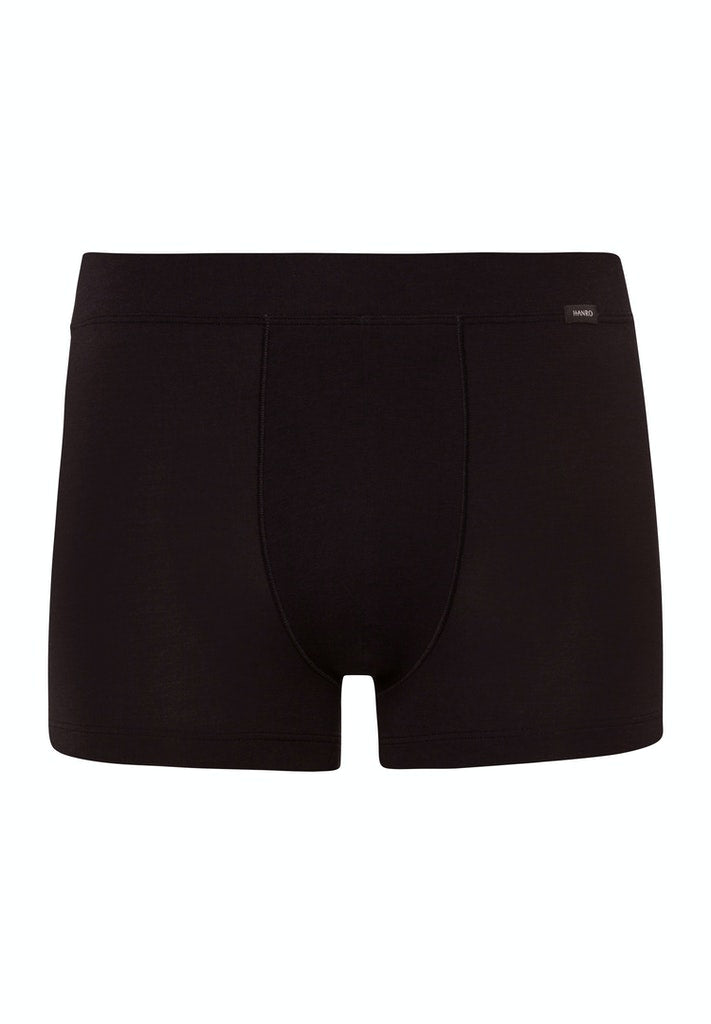 HANRO Mens Natural Function Pants in deep black