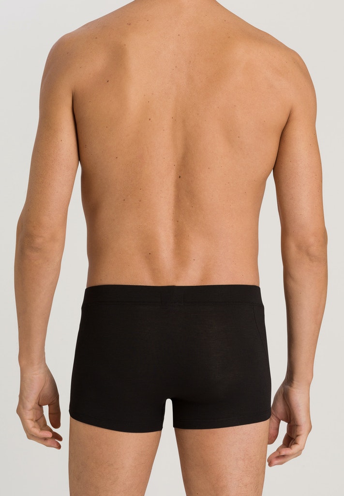HANRO Mens Natural Function Pants in deep black