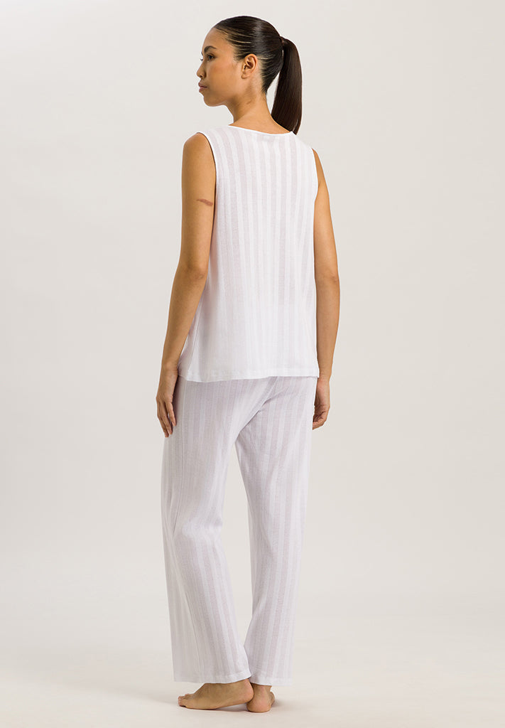 The Simone Sleeveless Pyjama By HANRO In White