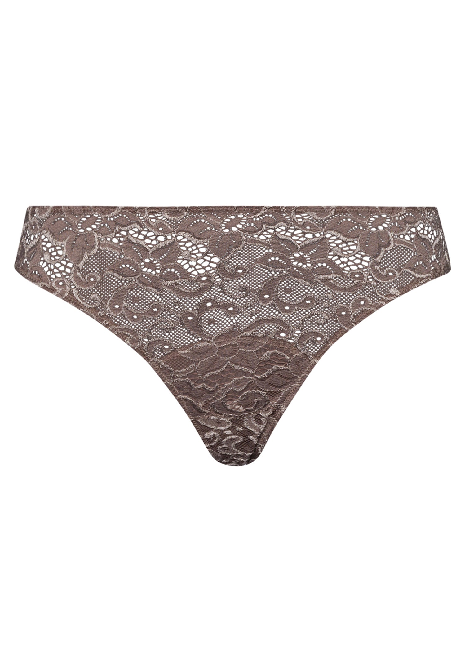 The Moments Thong By HANRO In Stonewash