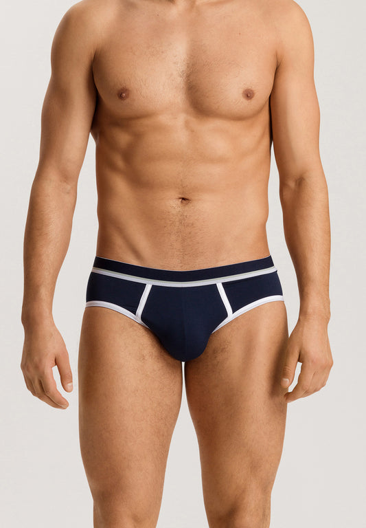 The Pierre Briefs By HANRO In Deep Navy