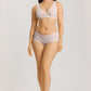 The Moments Soft Cup Bra By HANRO In Honeydew
